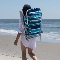 Mochila Silla de Playa 2 Pack Aluminio (Atardecer Tropical) - details 25