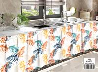 HTC Lababo-cortina corta para cocina, 150x70cm - details 82