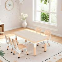 Mesa de Niños Ajustable en Altura Juego de Sillas de 4 Ideal para Jardín de Infantes y Habitación - details 19
