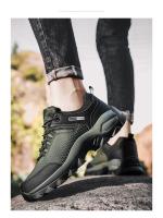 Zapatillas de deporte para hombre, zapatos de senderismo, botas de montaña al aire libre, fondo grueso, zapatos de Trekking con cordones, moda - details 7