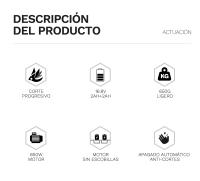 SWANSOFT podadora inalámbrica Pru-30 de 30MM, tijeras de podar de iones de litio, ramas de árboles eléctricas, herramientas de jardín, tijeras eficientes para bonsái - details 1