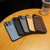Funda de cuero con pigmento puro para iPhone 15promax, 15Pro, 14Pro, diseño minimalista, 13promax/12Pro - details 1