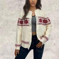 Moda de primavera otoño estilo coreano con cuello redondo para mujer - details 2