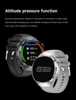 Reloj inteligente DK56 con Bluetooth, brújula de llamada, NFC, asistente de voz, SOS, detección de temperatura y ritmo cardíaco, modo deportivo, novedad de 2025 - details 24