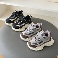 Invierno nuevos zapatos deportivos de terciopelo zapatos de algodón cálidos niños y niñas estudiantes antideslizantes zapatos de papá de suela blanda versión coreana marea - details 12