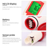 Bolígrafo Detector de calidad del agua 5 en 1, medidor de cloro, PH, H2, ORP, TEMP, CL2, probador, multifunción, Monitor de cloro para piscina, Spa - details 13