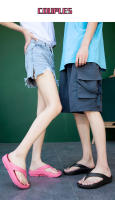 Pareja Casual Versátil Premium Simple Fondo Grueso Alto Elástico Chanclas Zapatillas Playa - details 7