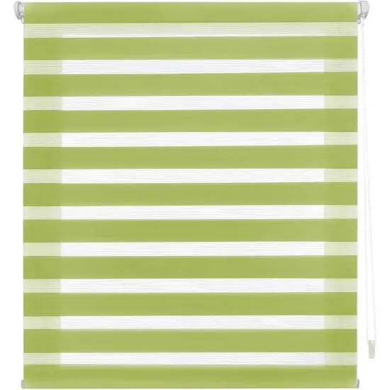 Estor Noche y Día SIN HERRAMIENTAS - Estor Enrollable Easy Fix SIN TALADRAR - Estor Anti-Deshilachado Fácil Limpieza - Estor Ventanas Noche y Día Enrollable - Estor Enrollable Tejido Doble Capa Mecanismo y Accesorios con Seguridad Infantil - 1