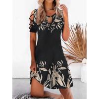 vestido estampado de verano para mujer vestidos de manga corta - details 6