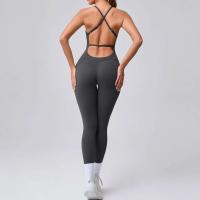 Ropa deportiva de fiesta para mujer, gimnasio mejorado, ropa para eventos, azul marino, beige y rosa, 2025 - details 18