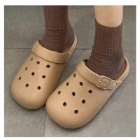 Feslishoet Mules Zapatos Parejas Zapatillas de Verano Sandalias Slides Mujer EVA Suave Antideslizante Acogedor Nube Adecuado Interior y Exterior - details 8