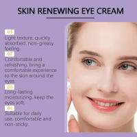 La crema reafirmante para ojos es delicada, ligera, suave y tiene una textura hidratante y delicada. Mejora la opacidad y el cuidado de los ojos. - details 4