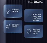 Funda de teléfono transparente con protección de cuerpo completo 360 para iPhone 15 14 Pro Max 11 12 13 X XR XS 7 8 SE cubierta de parachoques de pantalla frontal suave - details 1