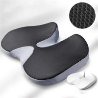 Silla de oficina, asiento de coche viscoelástico, soporte ortopédico, masaje lumbar, cojín de cadera, cojín de respaldo - details 10