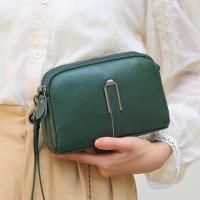 Bolso De Hombro Para Mujer De Cuero Genuino 2023 Lujo Bolso Cruzado De Mula Moda Bolsa Mensajera Para Teléfono - details 7