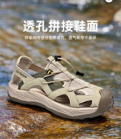 Sandalias de piel de vaca informales de gran tamaño, zapatos de playa de verano para hombres, sandalias deportivas al aire libre, sandalias de montañismo, zapatos creek - details 5