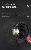 Lenovo-auriculares de conducción ósea X4, X5, X3 Pro, Bluetooth, Hifi, gancho para la oreja, auriculares inalámbricos con micrófono, auricular impermeable - details 11