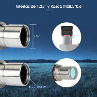 SVBONY SV215 1.25" 3mm-8mm Ocular planetario con zoom para observación lunar y planetaria - details 5