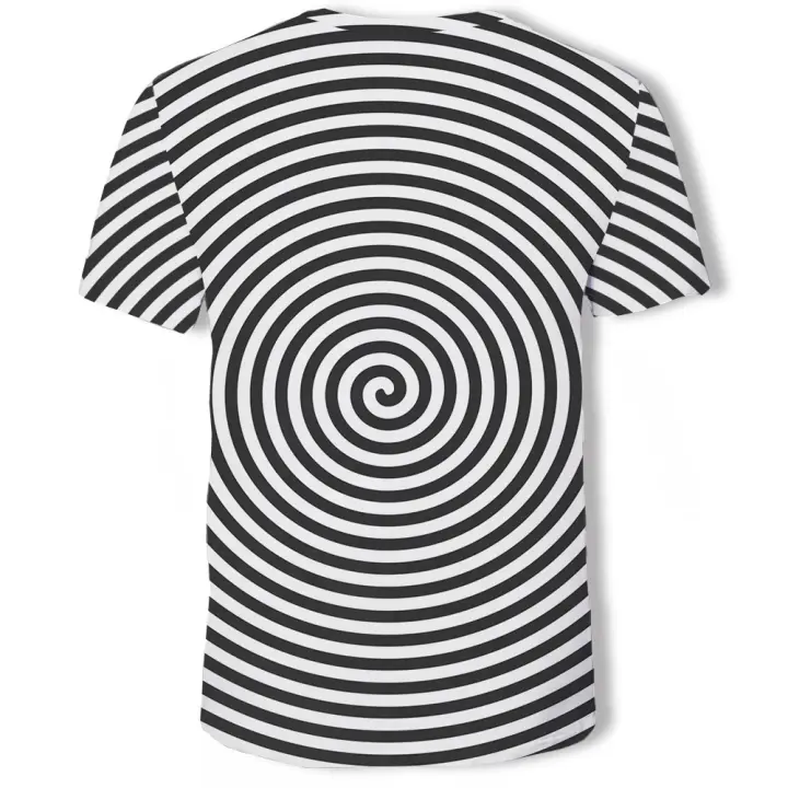 2025 Camisetas de Manga Corta y Larga para Hombre 3D Moda Elemento Popular Ropa para Impresión Color Belleza Ropa - 1