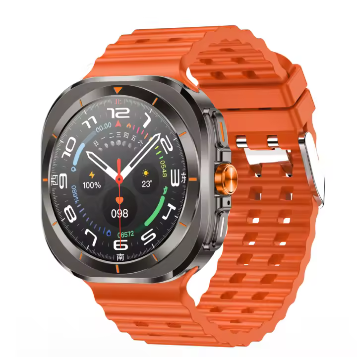 2025 nuevo Z7 Ultra Smartwatch GPS Track SOS llamada de emergencia asistente de voz detección de ritmo cardíaco Smartwatch para Galaxy Watch Ultra - 1