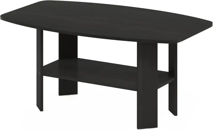 Mesa De Centro, Madera, Roble Francés Gris/Negro - 1