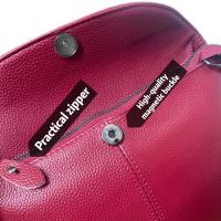 Bolso de hombro elegante para mujer, diseño simple informal, bolso cruzado para viajeros de negocios de gran capacidad - details 1