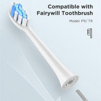 Fairywill-cabezales de repuesto para cepillo de dientes eléctrico P11, T9, P80, 4 piezas - details 2