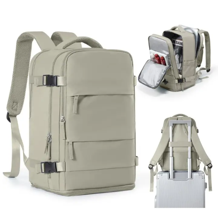 Mochila de Equipaje Portátil Resistente al Agua, Adecuada para Hombres y Mujeres, Ideal para Negocios y Estudios - 1