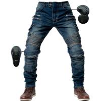 Pantalones vaqueros de moto para hombre con protección Pantalones de motociclista 4 X equipo de protección - details 8