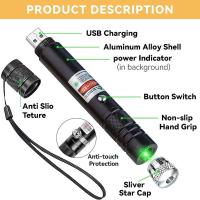 Juguete Láser para Mascotas USB Recargable Puntero Láser LED Multifuncional para Interacción Indoor-Outdoor - details 3