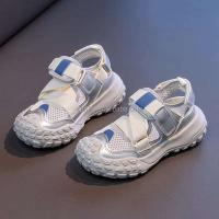 Nueva tienda de moda para caminar deportivo para bebés, antideslizante, tela de malla ligera, lindos zapatos deportivos para niños, pd 26-37 yuanes a bajo - details 5