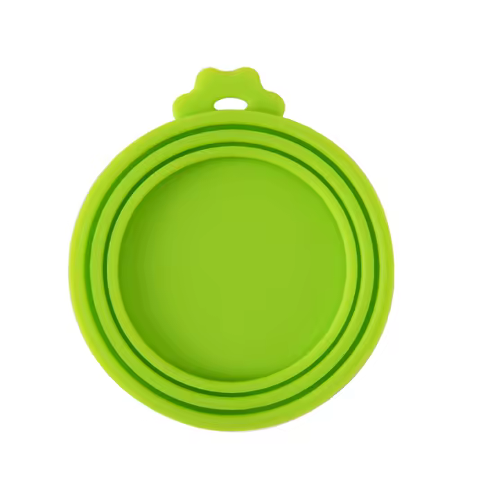 1 tapa de lata de silicona reutilizable para mascotas sin Bpa, adecuada para la mayoría de las latas de perros y gatos de tamaño, mantiene la comida fresca, previene olores bacterianos - 1