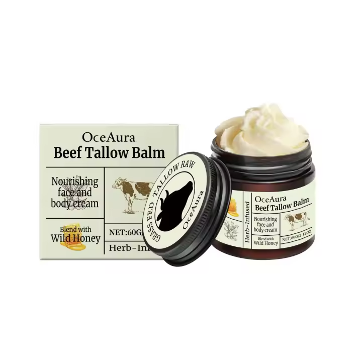Crema nutritiva hidratante con mantequilla y miel OCEAURA hidrata profundamente la piel, mejora la sequedad y nutre suavemente el rostro. - 1