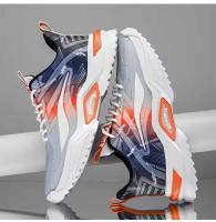 Deportes informales de alta calidad para hombre con parte superior de malla transpirable, suela elástica de PVC, zapatos cómodos para caminar, zapatos de gran tamaño para el verano - details 10