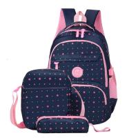 Mochila para estudiantes de 3 piezas Mochila de viaje elegante - details 2