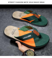 Verano zapatillas de playa chanclas de goma de los hombres antideslizante desgaste exterior casual sandalias de los hombres - details 11