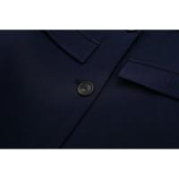 BUNO- cazadora lisa a la moda para mujer, abrigo con bolsillos, cuello en V, manga larga con una hilera de botones, trajes elegantes para mujer - details 10