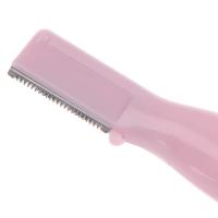 Tijeras Eléctricas de Cejas Prácticas Mini Afeitadora Portátil Accesorio de Eliminación de Vello para Mujeres 2 Colores - details 11