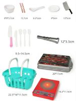 Juego de Cocina para Niños Utensilios de Cocina de Frutas de Cocina Juguete Educativo para Niñas - details 5