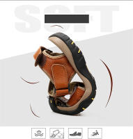 RUNSUN DAILY Sandalias de Verano Hechas a Mano Zapatos Casuales de Playa para Hombres y Mujeres - details 4