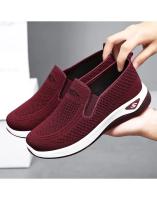 Zapatos de Tela de Alta Calidad para Mujer Primavera 2024 Mocasines Deportivos Planos Talla Grande - details 13