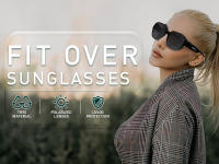 KAPVOE Polarized Sunglasses Fit Over Glasses for Men Women Oversized Sun Glasses UV400 Protection Shades - details 1