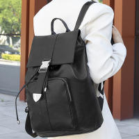 Mochila de viaje ligera de gran capacidad, Mochila De Cuero Flapover para libros, revistas y portátiles - details 5
