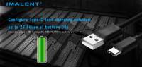 Linterna Imalent MS03 de alta luz con 3 LEDs XHP70.2 13000 luminosidades, 324m de alcance, carga rápida, a prueba de agua, uso diario portátil - details 6