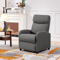 Sillón de Masaje Silla Relax Butaca Sofá Ajustable de Relajación con Función Reclinable para Sala de Estar y Dormitotio Gris - details 1
