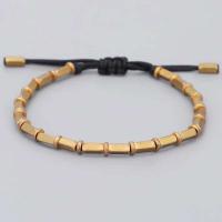 Pulseras protectoras de cuerda tejidas a mano para hombres y mujeres, cuentas de cobre, joyas negras, regalos de la suerte - details 3