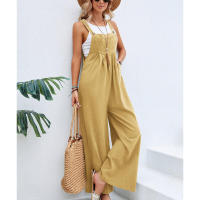 Overoles casuales de color sólido para mujer, gran venta - details 13