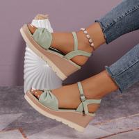 Sandalias de cuña para mujer, zapatos de verano - details 3