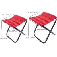 Silla plegable portátil para exteriores, taburete de aluminio ligero y duradero con bolsa, utilizado para pescar, hacer picnic y acampar - details 17