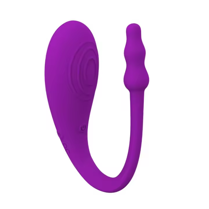 Nuevo Juguete Sensual de Vibración Unica Palo Vibrador con Control Remoto - 1